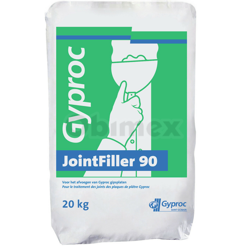 Gyproc Jointfiller 90 20 kilo/zak Obimex winkel